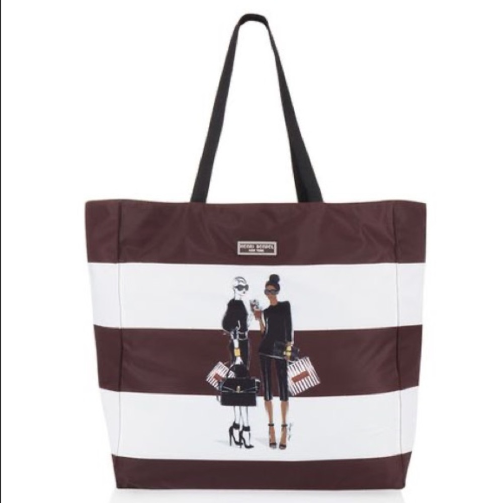 Henri Bendel Uptown Girl Packable Tote, Reverses! NWOT